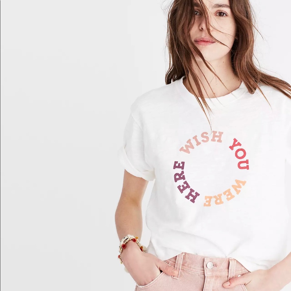 Madewell | Wish You Were Here Tee